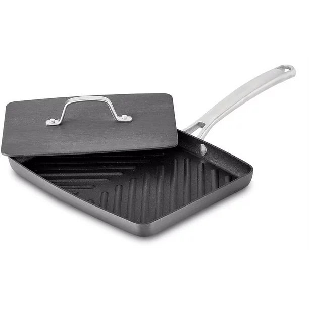 Calphalon Classic Hard anodized Nonstick Panini Pan with Press