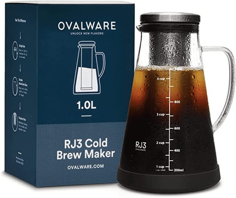 Ovalware  Cold Brew Iced Coffee Maker