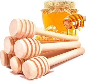 Zazolyne Mini Wooden Honey Dippers