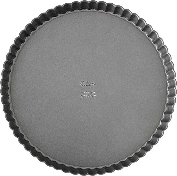 Wilton Excelle Elite Non-Stick Tart and Quiche Pan with Removable Bottom, 9-Inch