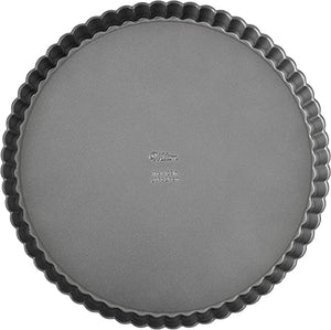 Wilton Excelle Elite Non-Stick Tart and Quiche Pan with Removable Bottom, 9-Inch
